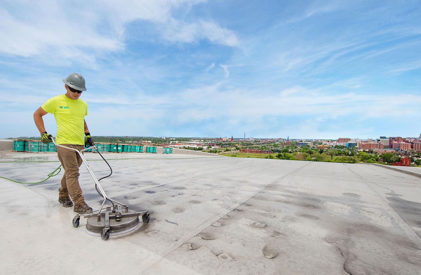 Tremco WTI Rooftop Worker